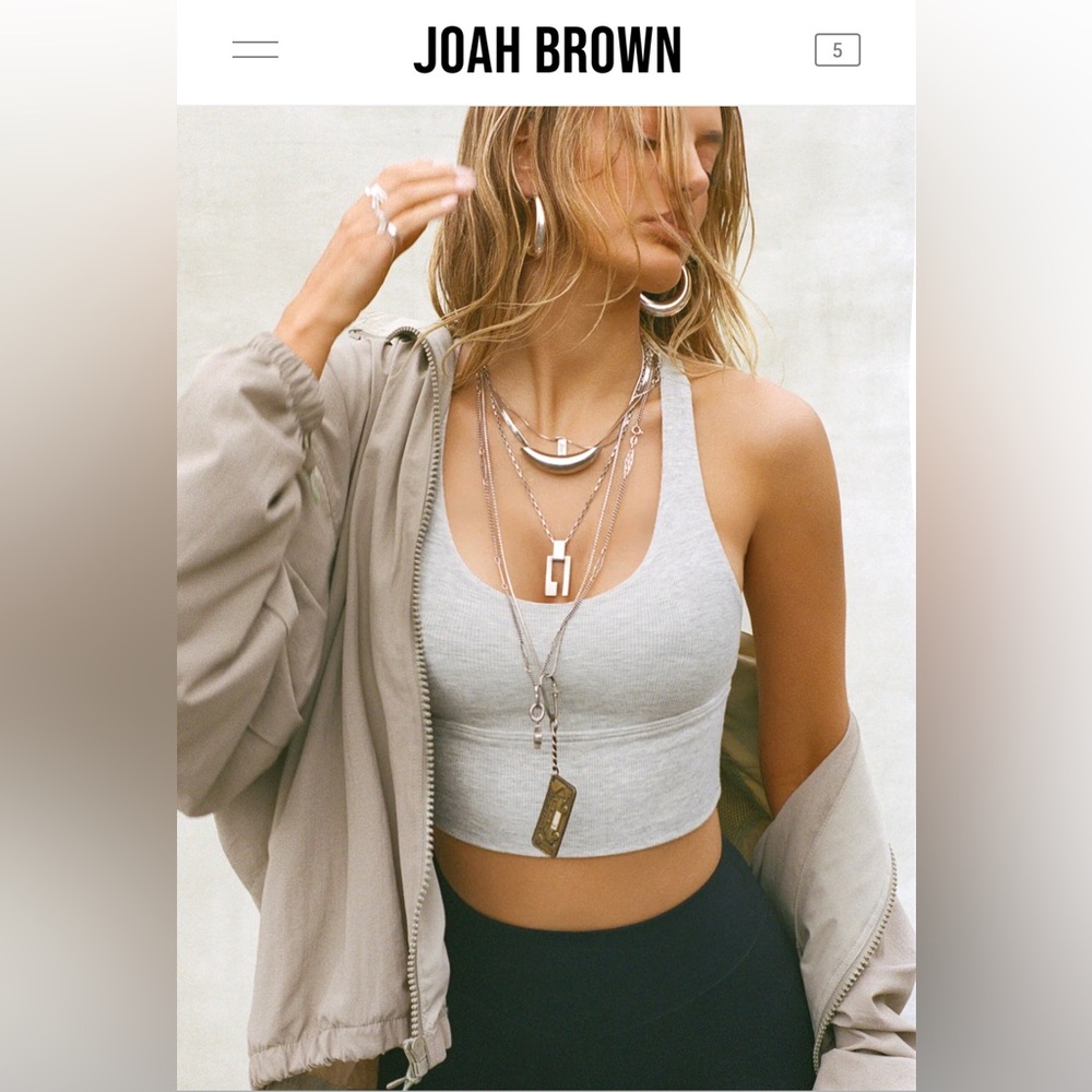 Joah Brown Varsity Tank Bra
